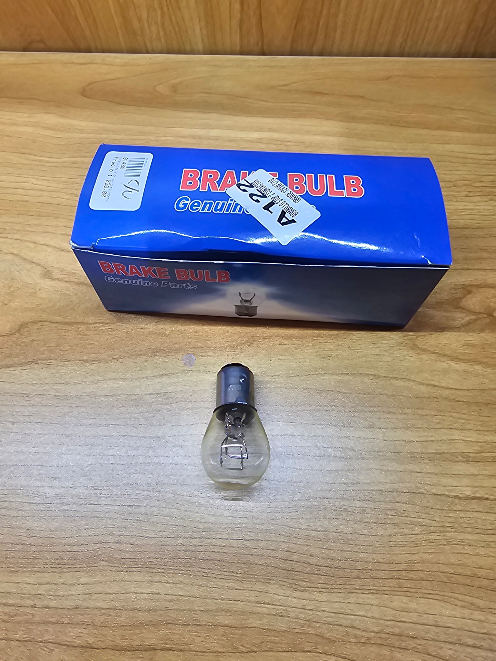 BOMBILLO DE STOP 12V 2 FILAMENTOS (0081)