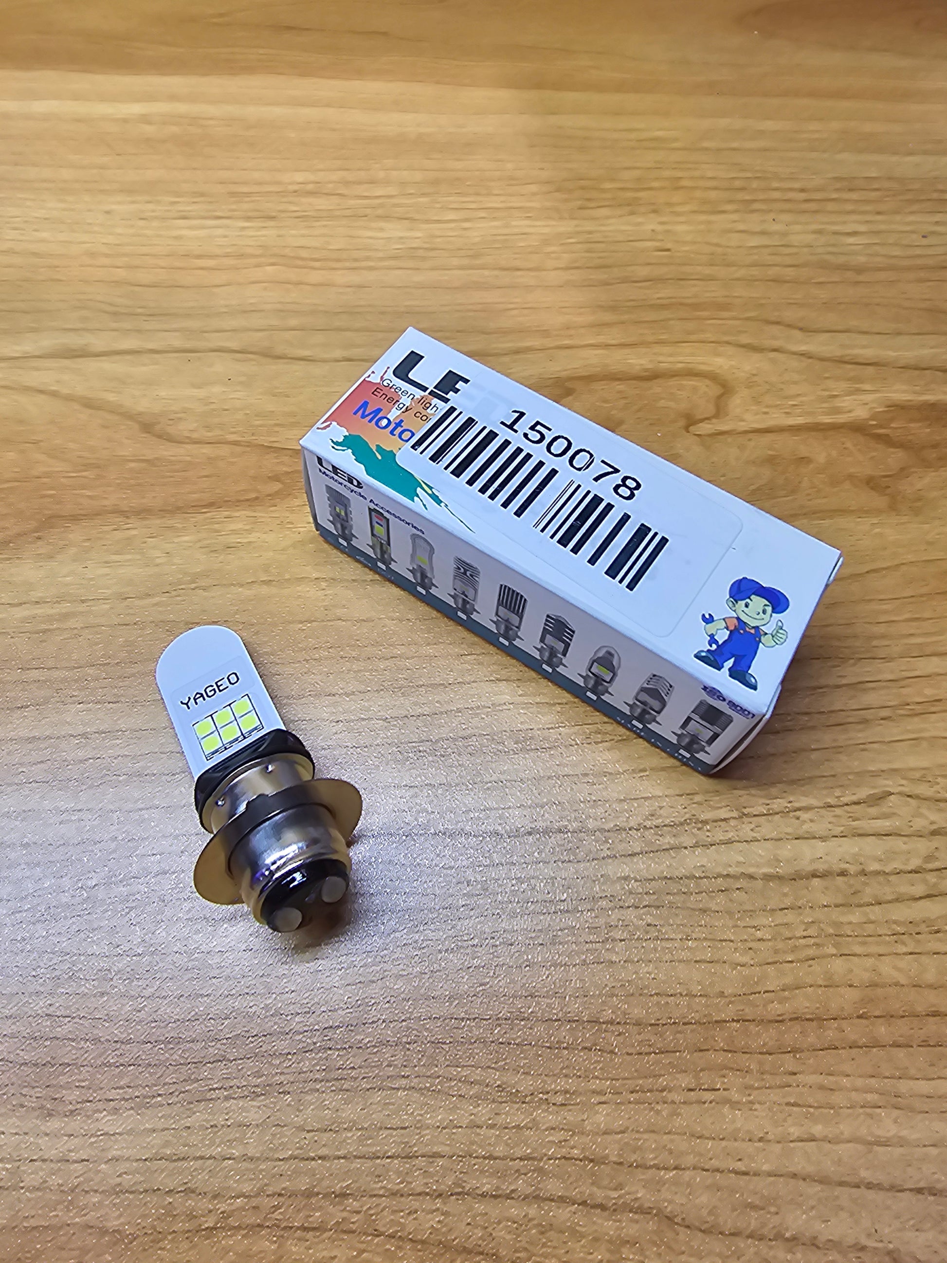 BOMBILLO UN PICO 2LED (9685)