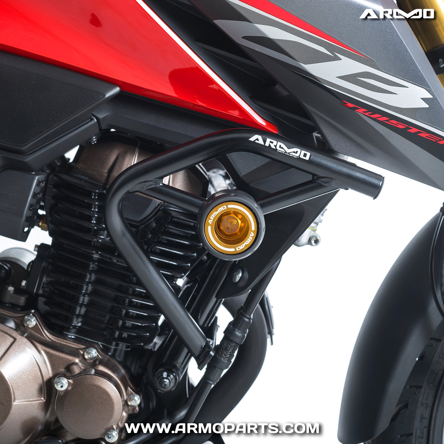 Defensa con sliders CB 300F TWISTER ARMO